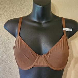 aerie smoothez mesh unlined bra 36C. NWT.